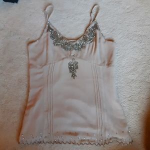 Beige tank top